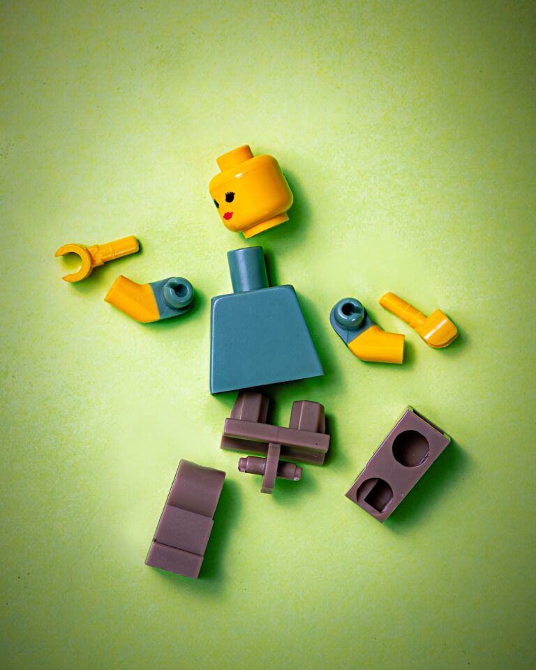 A lego figure
