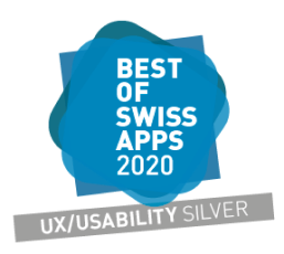 Logotipo de Best of Swiss Apps 2020