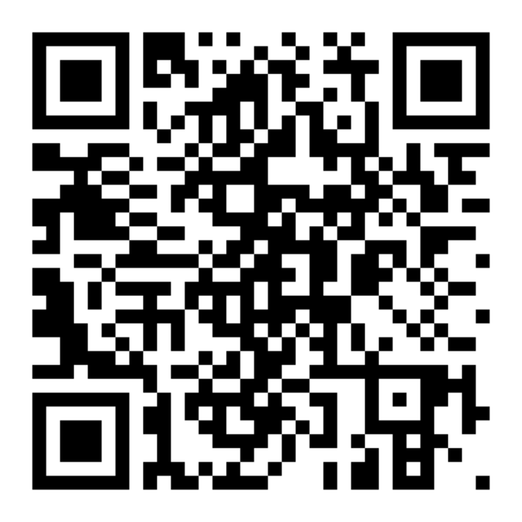 QR Code mit Links zur TOM Tabletten-Erinnerungs-App